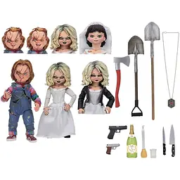 Фігурка Neca Bride of Chucky Наречена Чаки Chucky Чаки Tiffany Тіффані 15 см N BC C T