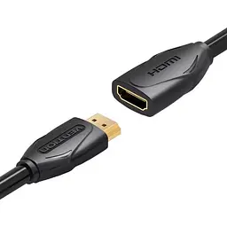 Кабель HDMI M-F (підовжувач), 2.0 м, V2.0, 4K 60Hz PVC Vention - мініатюра 3