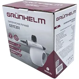 Пароочисник ручний Grunhelm GSTC351 бойлер 350 мл 9 аксесуарів (146004) - мініатюра 10