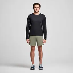 Кофта Saucony Stopwatch Long Sleeve Black L (1097-SAM800379-BK L) - мініатюра 3