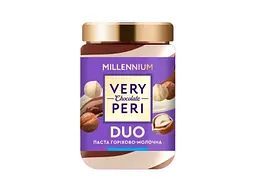 Шоколадна паста MILLENNIUM VERY PERI 360г Duo горіхово-молочна