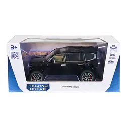 Автомодель TechnoDrive Toyota Land Cruiser 1:24 чорна (KM08222) - мініатюра 12
