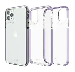 Протиударний прозорий чохол GEAR4 Piccadilly D3O з антимікробним покриттям для iPhone 11 Pro Max (6.5") Violet + Transparent - мініатюра 8