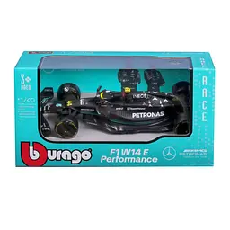Автомодель Bburago Mercedes-AMG F1 W14 E Performance 2023, 1:43 в асортименті (18-38080) - мініатюра 8