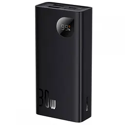 Зовнішній акумулятор (Power Bank) Baseus Adaman2 Digital Display 10000 mAh 30 W PPADM2-10 чорний