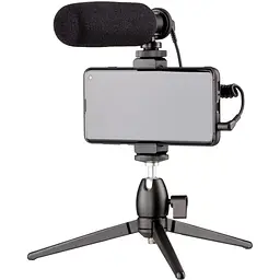 2E Мікрофон з триподом для мобільних пристроїв 2Е MM011 Vlog KIT, 3.5mm