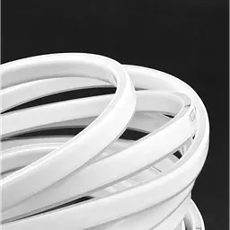 Світлодіодна неонова стрічка герметична 5 метрів біла NEON 220В JL 2835-120 G IP65 - мініатюра 3