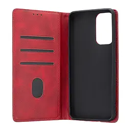 Чохол-книжка Premium Xiaomi Redmi Note 11 (CHN) Dark Red - мініатюра 2