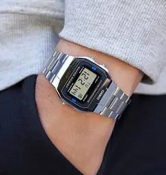 Годинник Casio A163WA-1QES - мініатюра 4