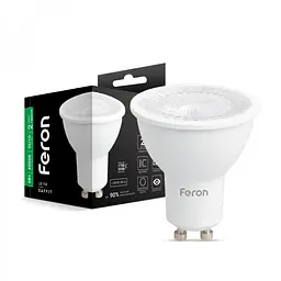 Лампа свiтлодiодна Feron LB-194 MR16 GU10 230V 6 Вт 4000K (1665)
