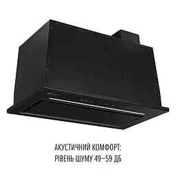 Витяжка повновбудована PERFELLI DESIGN FILINI 5 NERO SILENZIO - мініатюра 10