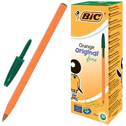 Ручка кулькова "BIC" Orange 1199110113 Зелений (3086121101137)(SC)
