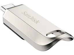 USB флеш накопичувач SanDisk 128 GB Ultra Luxe USB Type-C 3.2 (SDCZ75-128G-G46) - мініатюра 4