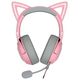 Навушники Razer Kraken Kitty V2 Quartz (RZ04-04730200-R3M1) - мініатюра 4