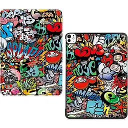 Чохол-книжка BeCover Smart Case для Apple iPad Pro 11" M4 2024 Graffiti (711637) - мініатюра 4