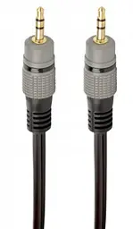 Аудіо-кабель Cablexpert (CCAP-3535MM-1.5M), 3.5мм-3.5мм, 1.5м, чорний