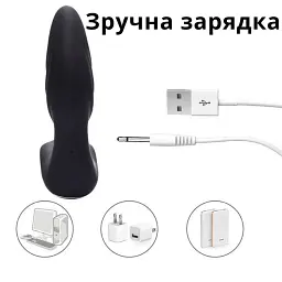Масажер простати I’MCUM Pro Pulse 12 режимів вібрації Чорний (IM-KGS221) - мініатюра 7