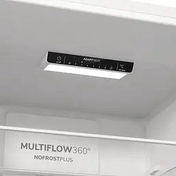 Холодильник з нижньою морозильною камерою Gorenje NRK6201EW4 200х60х60см 2 двері 235 (96) л А+ Total NF Зона свіжості білий - мініатюра 9