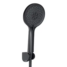 Змішувач для ванни Qtap Taurus (з душовим гарнітуром) QTTAU259BLM45662 Black Matt - мініатюра 4