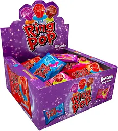 Льодяник Bazooka Ring Pop Assortment Candy 14г, 1шт - мініатюра 10