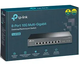 Комутатор TP-Link TL-SX1008 (TL-SX1008) - мініатюра 5