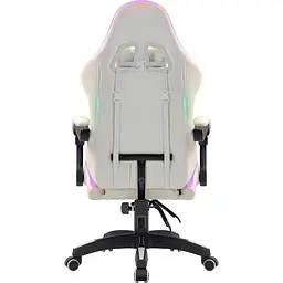 Крісло ігрове Defender Energy, Клас 4, 50мм, PU, ​​RGB, біле - мініатюра 5