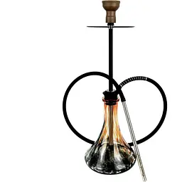 Кальян Tiaga Hookah Classic Black Craft XL Red - мініатюра 2