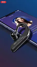 Бездротовий мононавушник гарнітура розмовна XO BE19 Bluetooth чорна - мініатюра 8