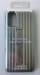 Чохол протиударний Protective Rugged Standing Cover EF-RG980 із підставкою для Samsung Galaxy S20 Silver - мініатюра 5