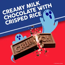 Шоколадні батончики Crunch Fun Size Chocolate Halloween Candy 283г - мініатюра 2