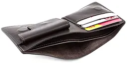 Шкіряне чоловіче портмоне GRANDE PELLE 11х9х2 см acs0027517 - мініатюра 5