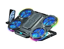 Охолоджувальна підставка для ноутбука GamePro Black (CP1450) - мініатюра 3