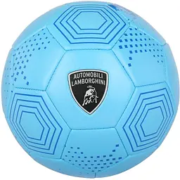 Футбольний м'яч Lamborghini розмір 5 блакитний (45921)