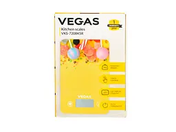 Ваги кухонні Vegas VKS-7208KSR - мініатюра 3