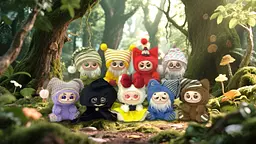 Колекційна м'яка іграшка з кільцем 10/10 Toys "Gismow Кумедна Ватага" V1 10_10 Art.Gi-250008 - мініатюра 2
