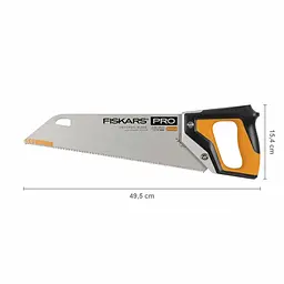 Пила ручна Fiskars 380мм PowerTooth 9 TPI (1062930) - мініатюра 2