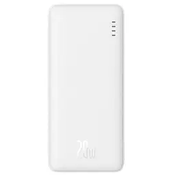 Портативний ЗП Power Bank Baseus Airpow OS 20W 10000 mAh (PPQD09000) White - мініатюра 4