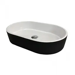 Умивальник Adamant BESTE NEW Black-White
