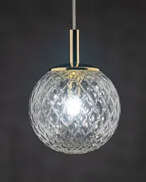 Підвісний світильник, люстра TK Lighting 759 Cadix G9 1x8W IP20 золотий - мініатюра 3