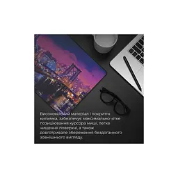 Килимок для мишки GamePro MP275C Speed/Control Black (MP275C) - мініатюра 10