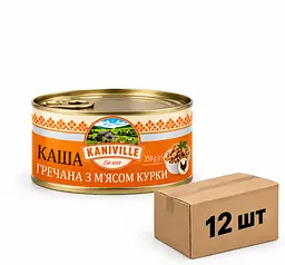 Каша гречневая Kaniville с курицей 325г х 12шт.