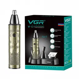Багатофункціональний набір для догляду VGR V-621 (4 в 1) Мультитример, Шейвер і Гігієнічний тример - мініатюра 3