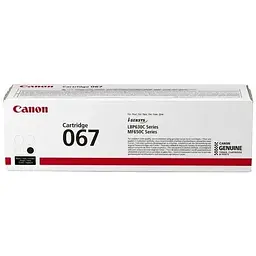Картридж Canon 067 Black 1.35K для MF65x LBP63x (5102C002AA)