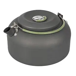 Чайник Bo-Camp Hard Anodized 1.4L Anthracite/Green (2200410), Сірий - мініатюра 2
