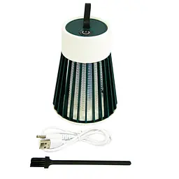 Лампа от комаров mosquito killer lamp BG-002 Зеленая, электро ловушка для насекомых (лампа від комарів) (ST) - мініатюра 3
