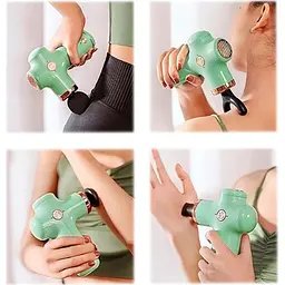 Перкусійний масажер YESOUL Massage Gun MG-11 Green [151928] - мініатюра 4