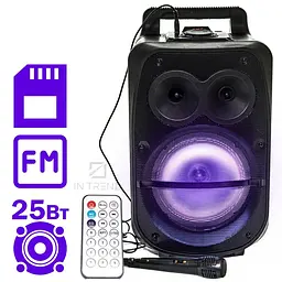 Акустична система XPRO ZQS1778 8 чорна (MER-15648_2390) - мініатюра 3