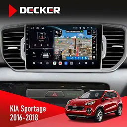 Штатна магнітола Kia Sportage 4 (QL) 2016-2018 CAN Decker D9-011 4x64, DSP, 4G, 360 Decker (НФ-00005932)