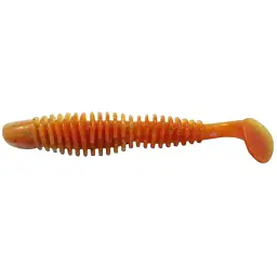 Силікон Reins Bubbling Shad 3" 308 Marble Chart Orange (6 шт/уп)