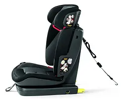 Автокрісло Peg-Perego Viaggio 1-2-3 Via Crystal black, сірий із чорним (IMVA000035DP53DX13) - мініатюра 4